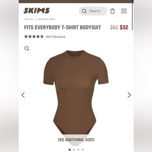 FITS EVERYBODY T-SHIRT BODYSUIT (S)